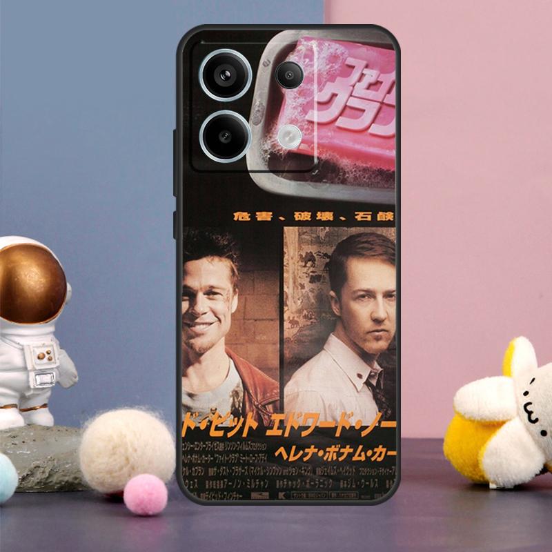 Чехол Fight Club Джека Марлы для Xiaomi Redmi 13C 12 12C 9C 10C Redmi Note 11 12 13 Pro 9 10 10S 11S 12S Задняя крышка