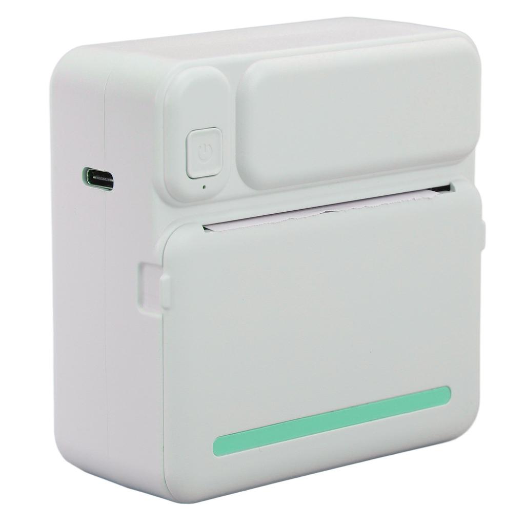 Принтер для наклеек Термопринтер Портативный Бесчернильный Принтер для телефона с приложением для детей Учебные заметки Фотографии Чеки