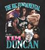 Tim Duncan The Big Men T-shirt Black Tee Sizes S-5XL JJ4276 Unisex T-Shirt