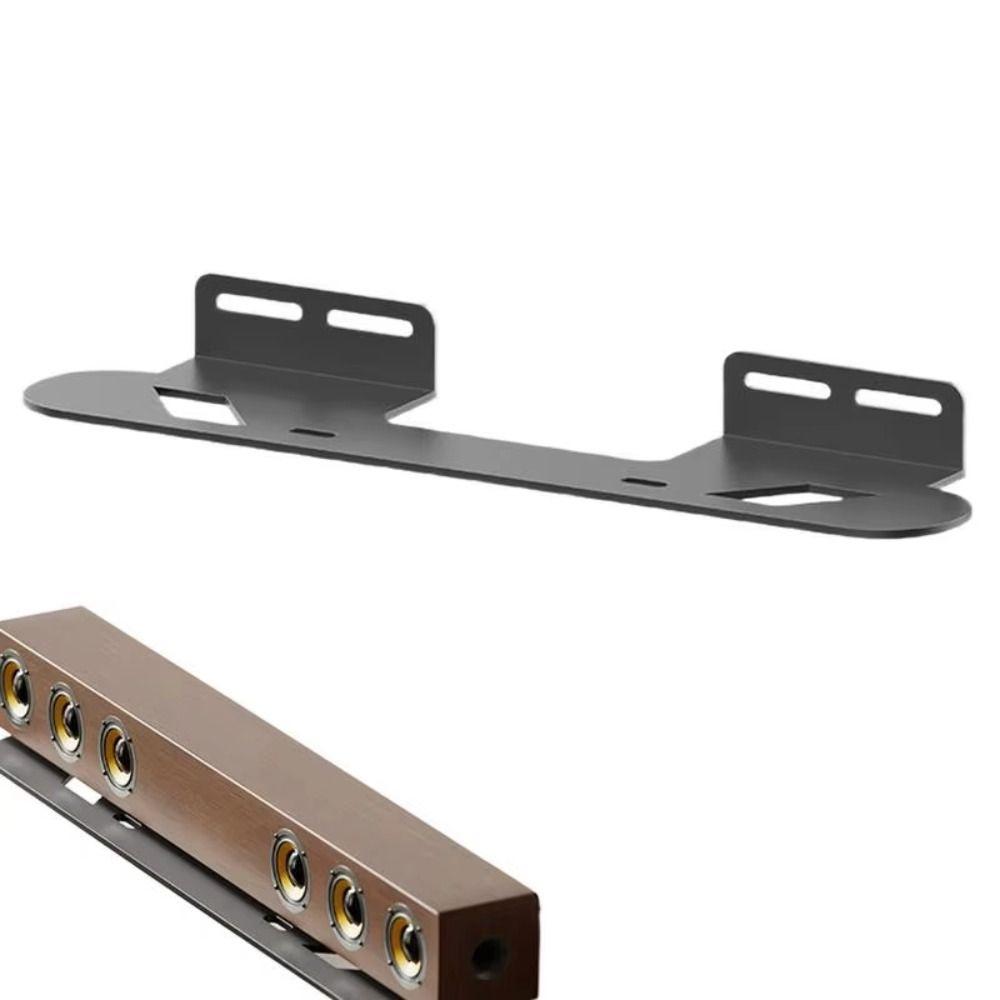 Кронштейн для настенного крепления из углеродистой стали, экономящий место, настенная стойка для хранения звуковой панели под телевизором