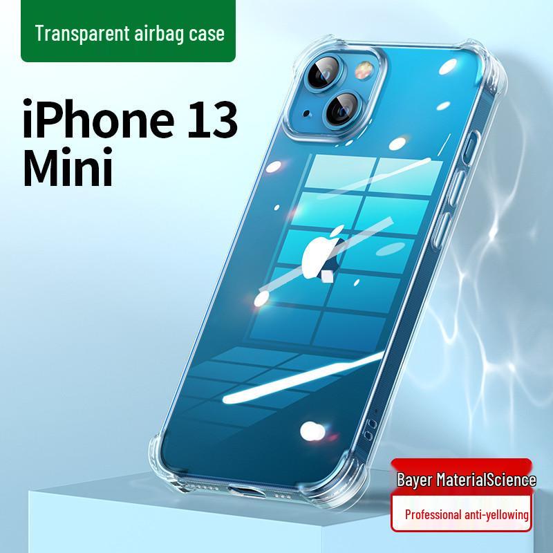 Прозрачный противоударный чехол-подушка безопасности для iPhone 12/13/14 Pro/15/16 Pro Max/17