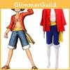 Завораживающий костюм Манки Д. Луффи из One Piece в Новом Мире для Хэллоуина и косплея