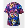 Leopard Print T Shirt Plus Size Short Sleeve SummerCasual Crew Tee Tops  Women Vintag Street Fashion 3D Print T-shirt