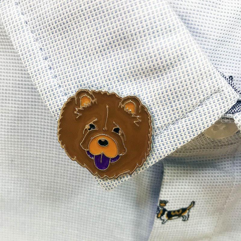 2,5 см одежда, ювелирная сумка, булавка, шляпа, эмблема, корсаж, брошь для собаки, брошь в виде животного из металлического сплава