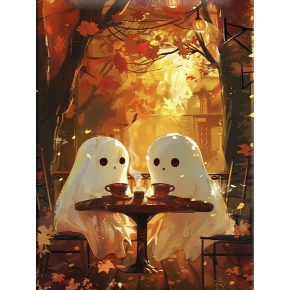 Halloween Poster On the Wall, Metal Plaque 20x30cm