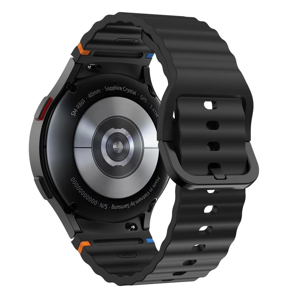 Для Samsung Galaxy Watch 7 Ремешок FE/5 Pro/6/4 Classic 44мм 40мм Без зазора Спортивный силиконовый ремешок Браслет Correa Ремешок Galaxy Watch 7