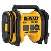 DEWALT, насос для накачивания шин, портативный воздушный компрессор, максимум 20 В с функцией автоматического отключения, только инструмент (DCC020IB)