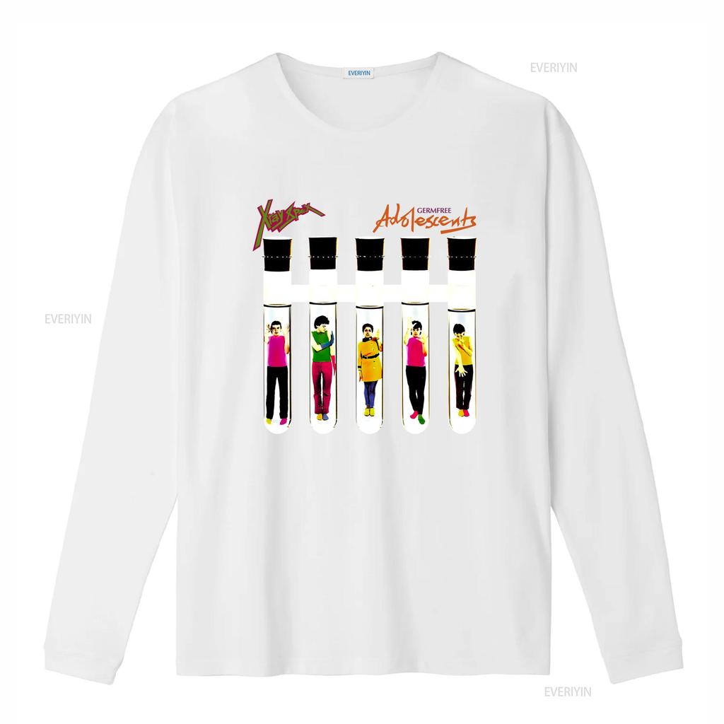 X ray Spex Germfree Adolescents 70s Punk Rock Design Meme Funny Style Gamer Cult Music T Shirt vintage Washed streetwear