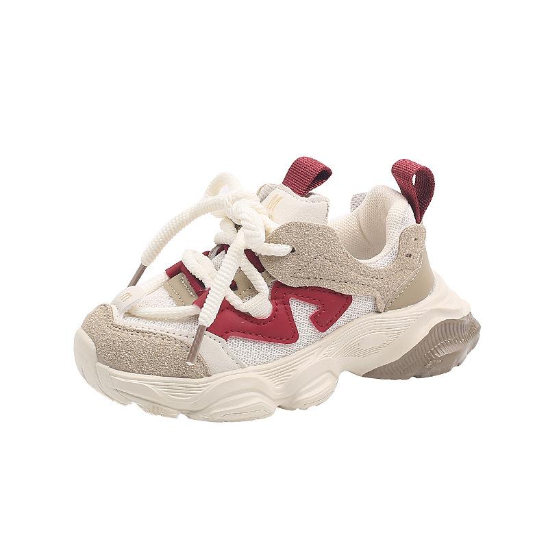 Детские кроссовки, осенняя модная спортивная обувь для мальчиков, Нескользящая повседневная студенческая дизайнерская обувь для девочек, новая обувь для детей