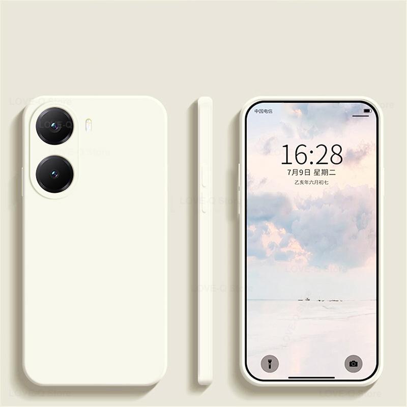 Для Poco X7 Pro Чехол Жидкий Силиконовый Противоударный Чехол Для Телефона Для Xiaomi Poco X7 Pro Мягкий Чехол TPU