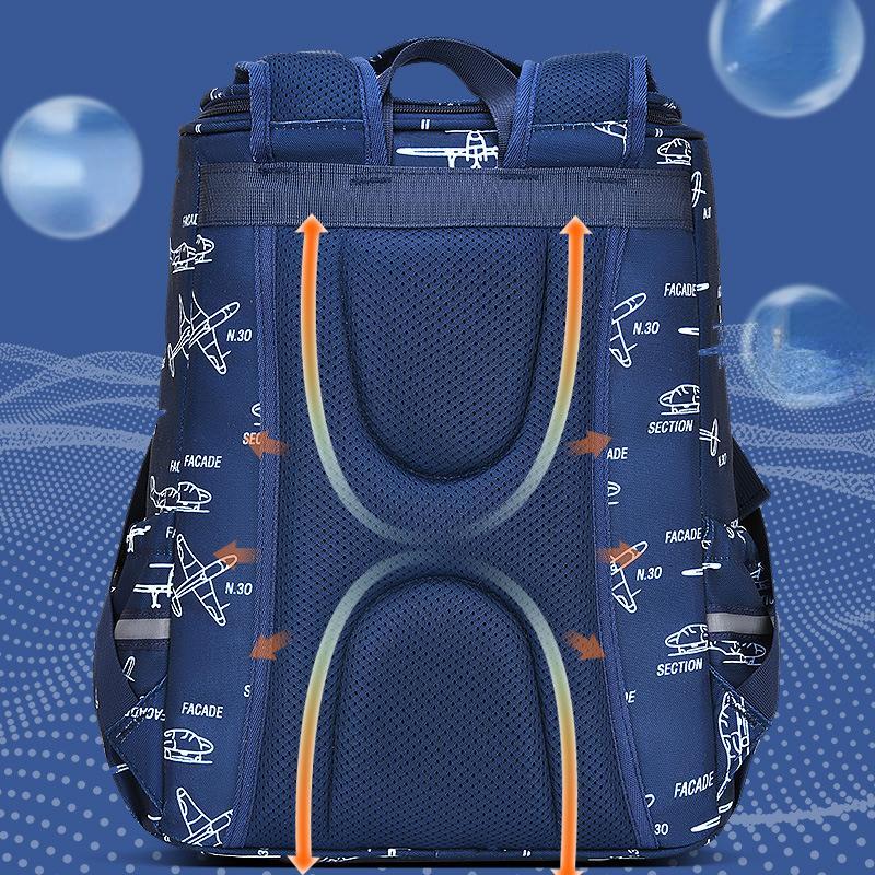 Большой детский школьный рюкзак для девочек, складные ортопедические школьные сумки для мальчиков и девочек Mochila Infantil, 1-3-6 классы