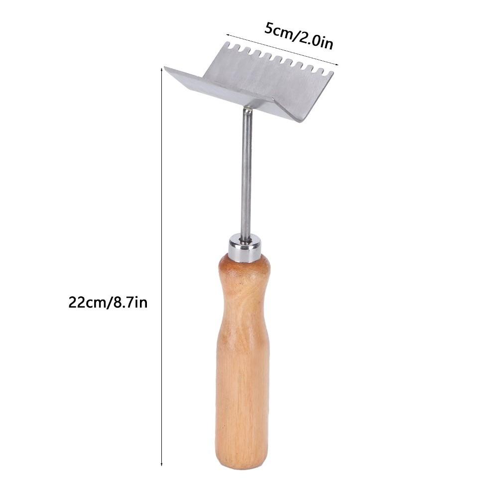 Steady Queen Bee Excluder Durable Honey Scraper Shovel Beehive Frame Shovel Frame Cleaning