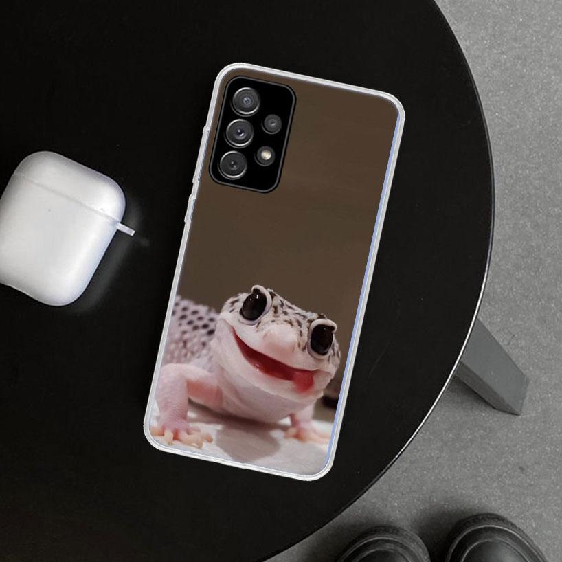 Чехол для телефона с ящерицами и гекконами для Samsung Galaxy A17 A16 A26 A36 A56 A57 A37 A15 A25 A35 A55 A14 A24 A34 A54 A13 A23 A33 A53 Galaxy