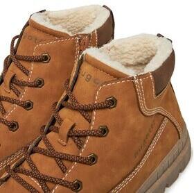 Сапоги Bugatti на шнуровке 'Pallario' сепия темно-коричневый 20816239