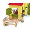 Coffret ferme éducative de 92 pièces avec Ensemble de Figurines animaux et accessoires, Schleich 42605 Farm World