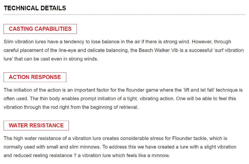 DUO Beach Walker Vibe 100 Sinking Lure ADA4059 (8848)