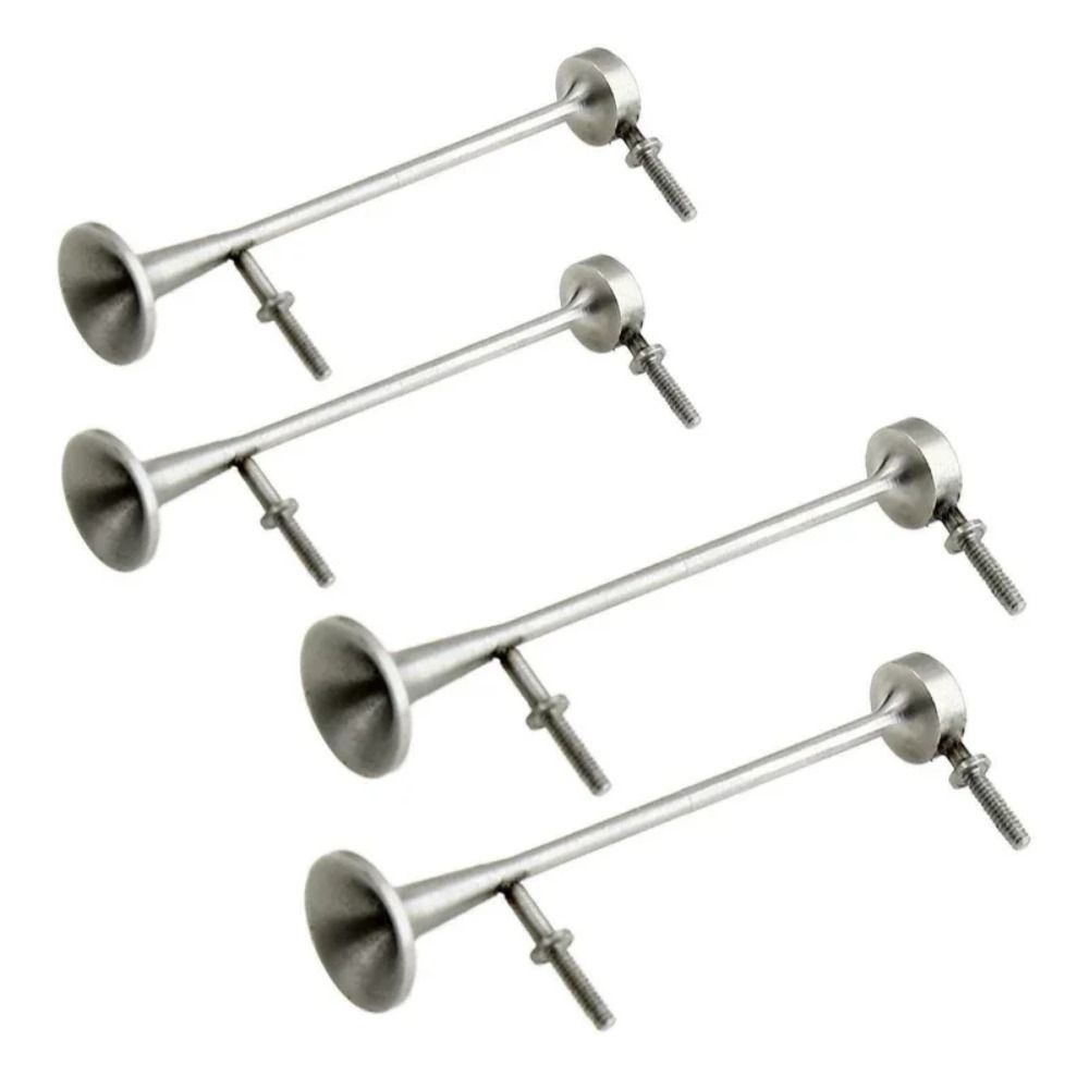 1 Pair 1:14 Speaker Whistle Mode Metal Simulation Speaker Decorate RC Truck Model