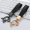 Creative Double Layer Car Keychain Men's Waist Hanging Car Keychain Home Keychain Ring Buckle