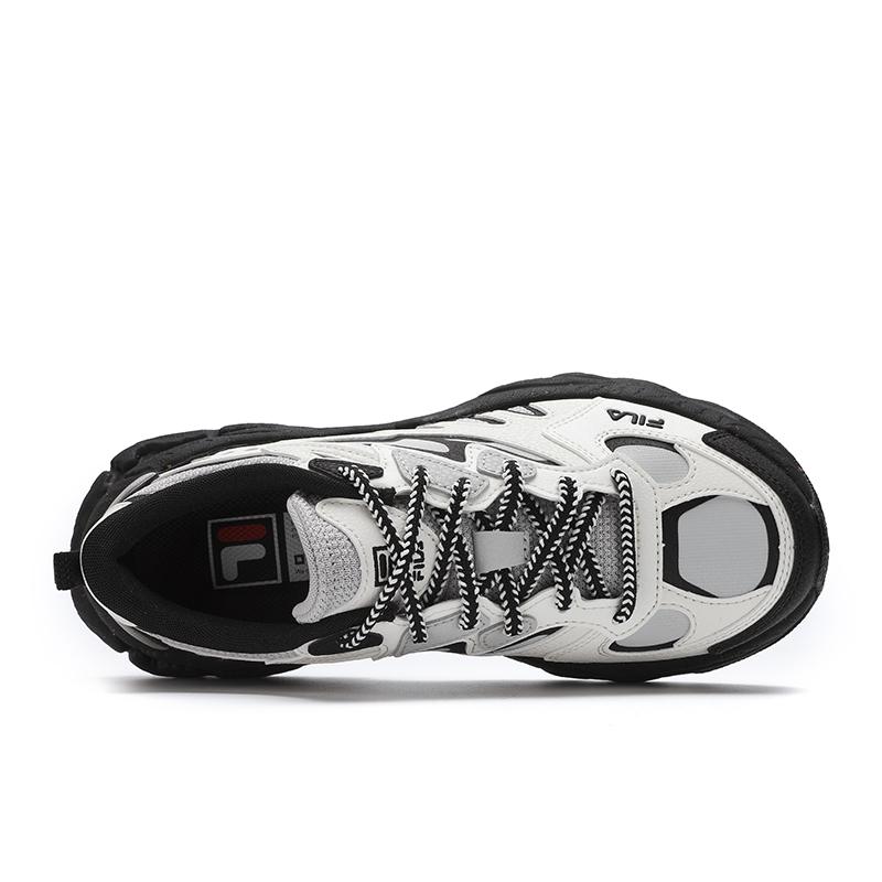 Fila Кроссовки Fern Износостойкие Увеличивающие рост Низкие Массивные Кроссовки Женские Белый Серый F12W441119FSV
