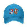 French Peruvian Roots France Peru Flag Baseball Caps Casual Distressed Washed Rooster Alpaca Snapback Unisex Outdoor Soft Hats