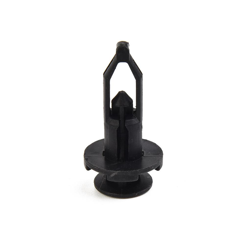 Automotive Practical Fastener Clips Black Cover Decor Fender rivets Fixed Plastic Push pins Push-type Rear Car