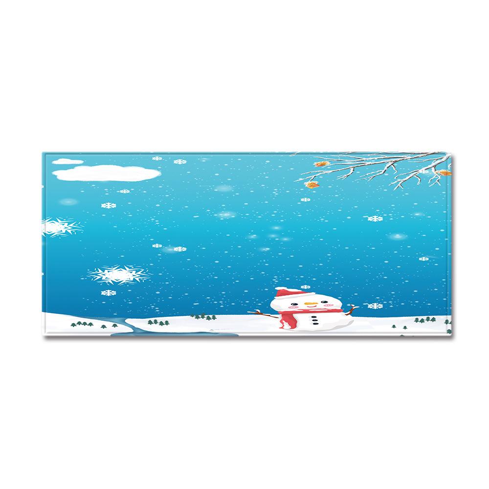 Рождественский кухонный песочный ковер придверный коврик длинный напольный коврик