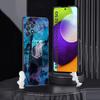 Cover For Samsung Galaxy A51 A71 A41 A31 A11 A01 A72 A52 A42 A32 A22 A21s A02s A12 A02 Silicone Case Shell Attack On Titan Badge