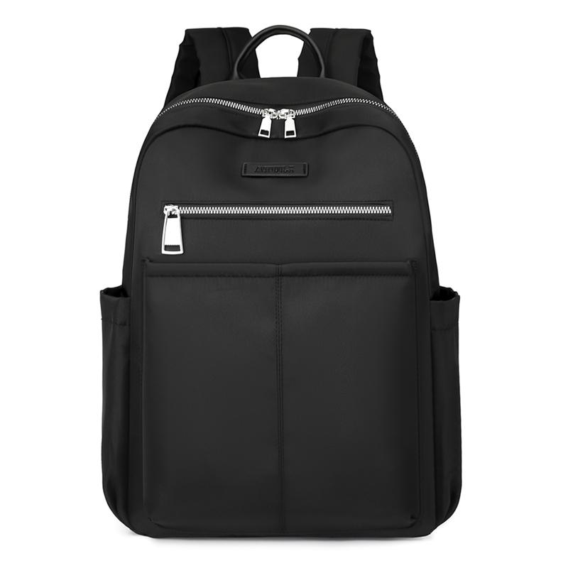 Solid Color Women's Large Capacity Backpack Commuter Travel Backpack