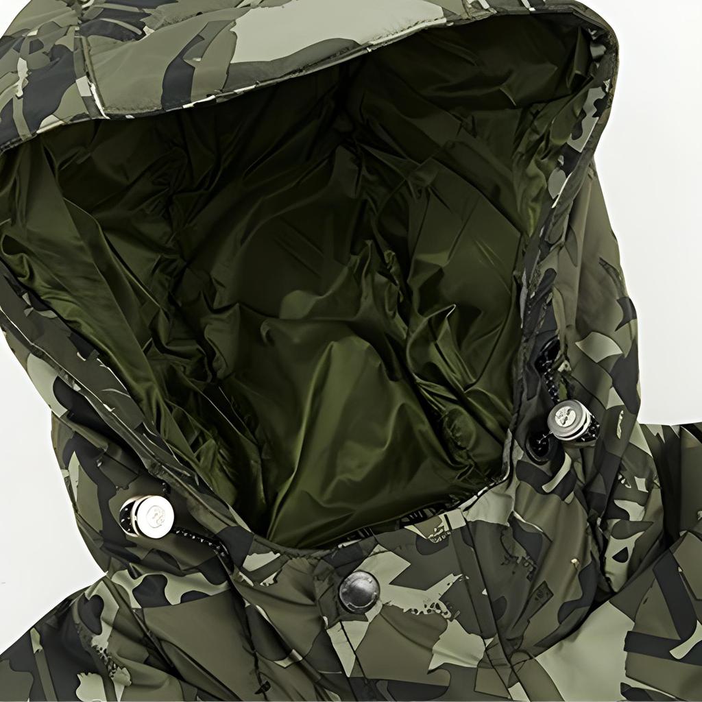 Timberland Теплая спортивная куртка с капюшоном, зимняя камуфляжная зеленая мужская куртка A1Z3D-W63