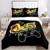 Gamer Game Controller Duvet Cover Comforter Bedding sets Soft Quilt Cover and Pillowcases for Teens Boy Single/Double/Queen/King