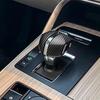 Накладка на ручку переключения передач автомобиля, отделка рычага автоматической коробки передач для Mazda CX-90 2024, аксессуары, АБС, рисунок карбонового волокна, черный (углерод)
