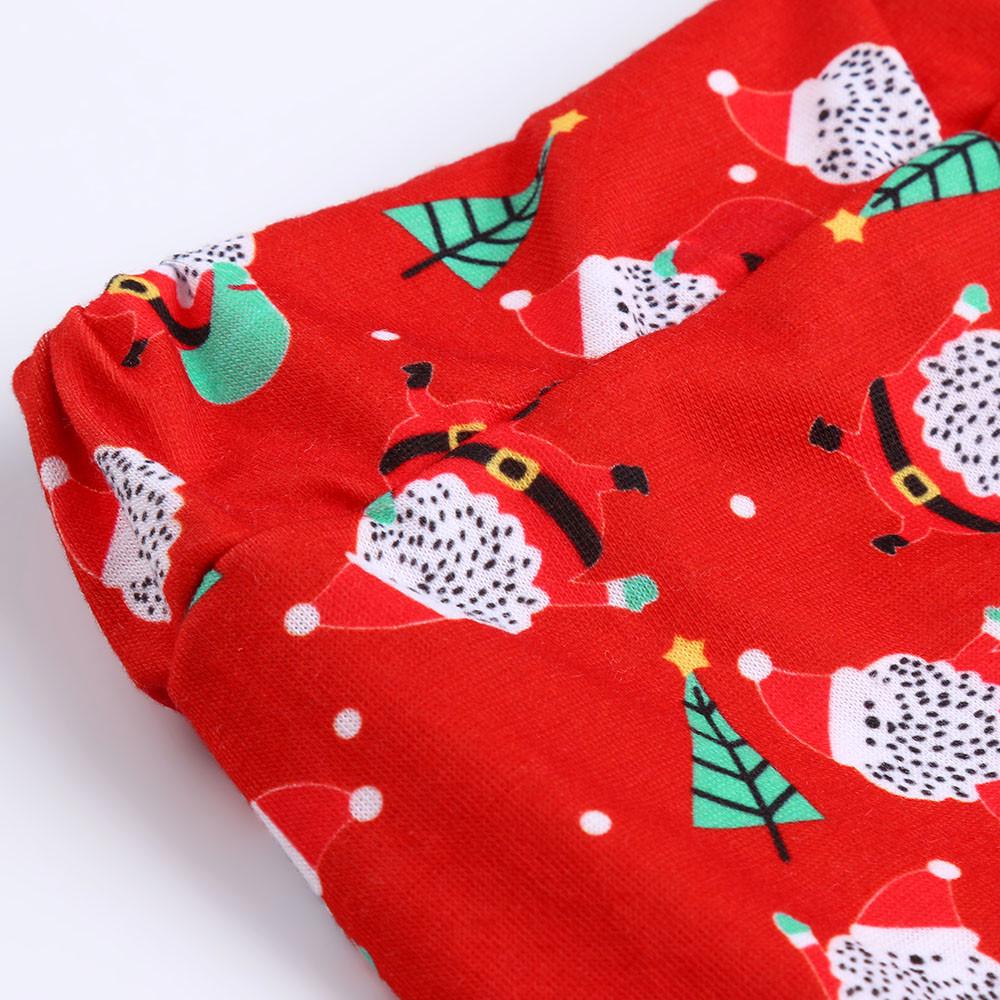 Женские топы с Санта-Клаусом для мамы, блузка и брюки, семейная пижама, рождественский комплект одежды для сна