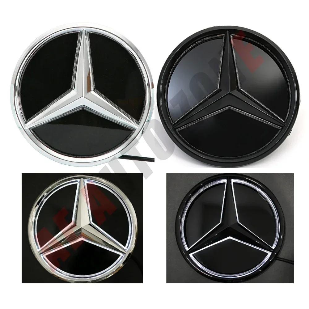 XEATN1 Hot 2026 New For Benz LED Emblem Illuminated Logo Star Badge Front Grille Fit For Mercedes Benz GLC-Class GLE-Class GLE-Class GL