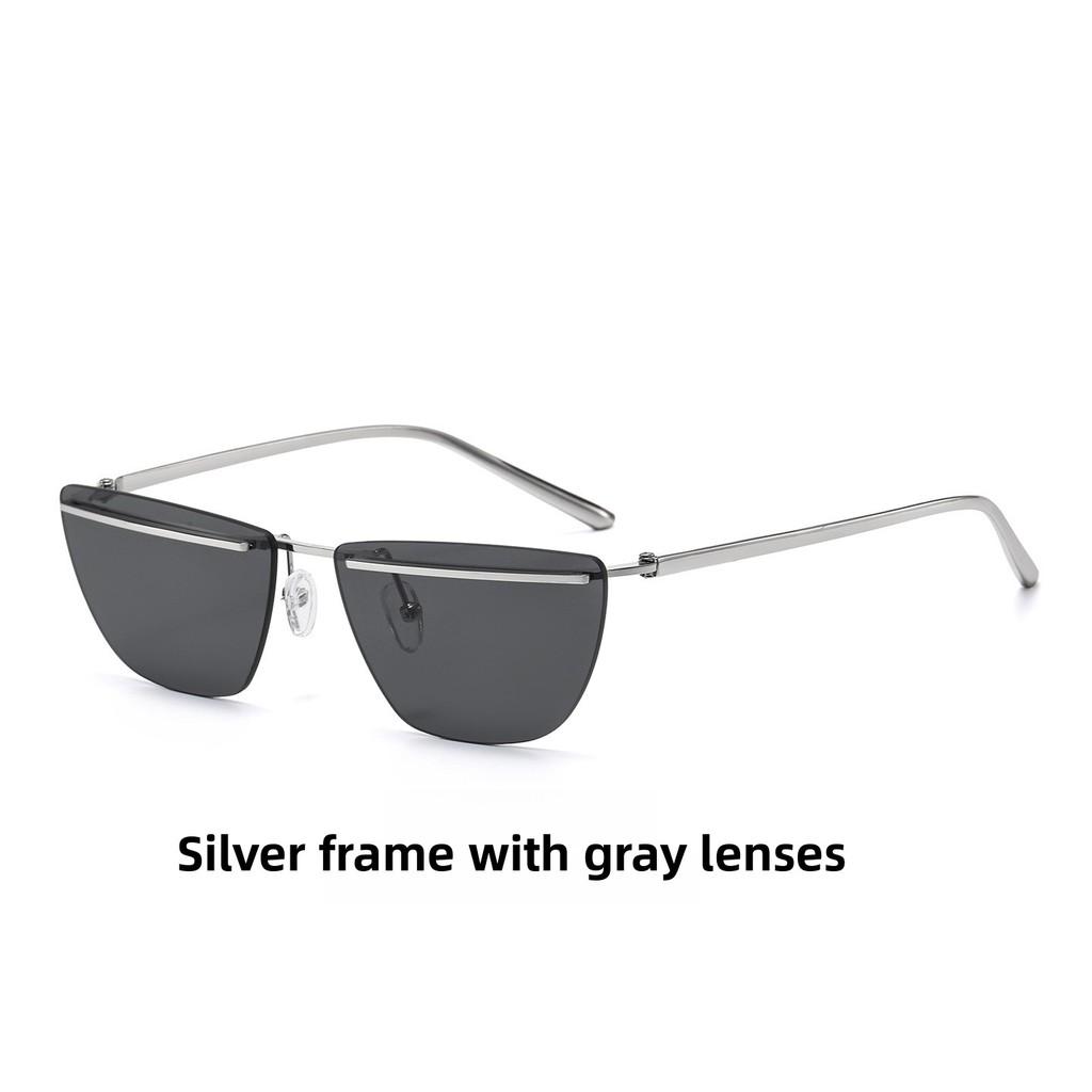 Квадратные металлические солнцезащитные очки Unisex Uv400 с линзами для моды и путешествий