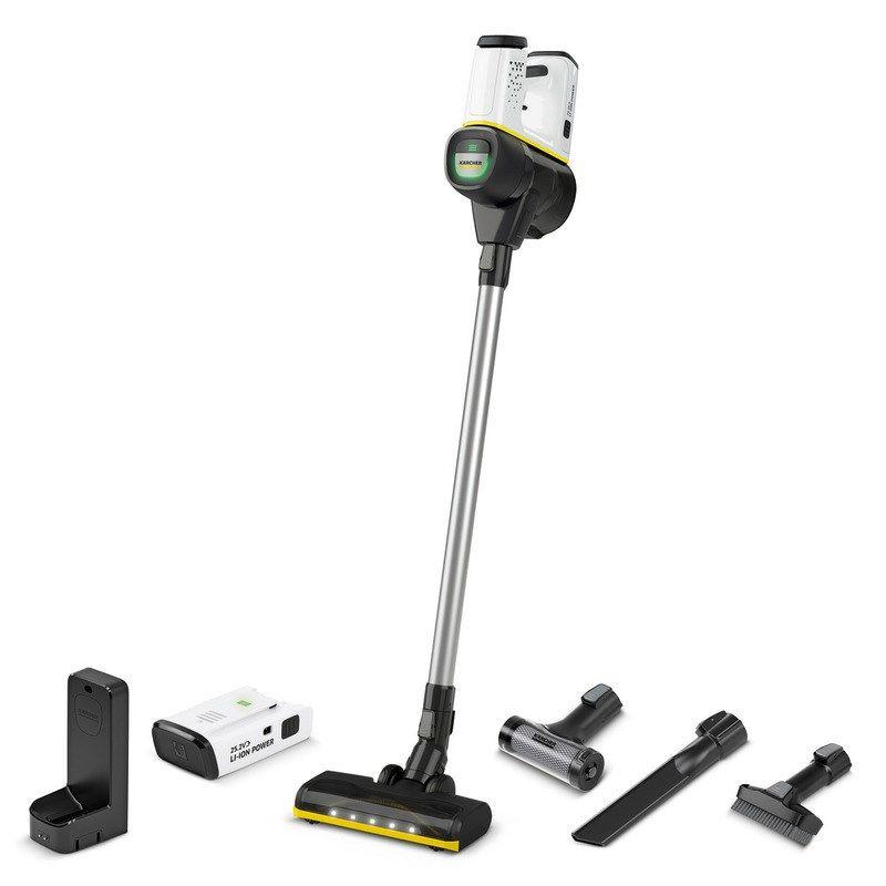 Kärcher VC 6 Cordless Premium portable vacuum cleaner 250 W Yellow/White/Black/Silver