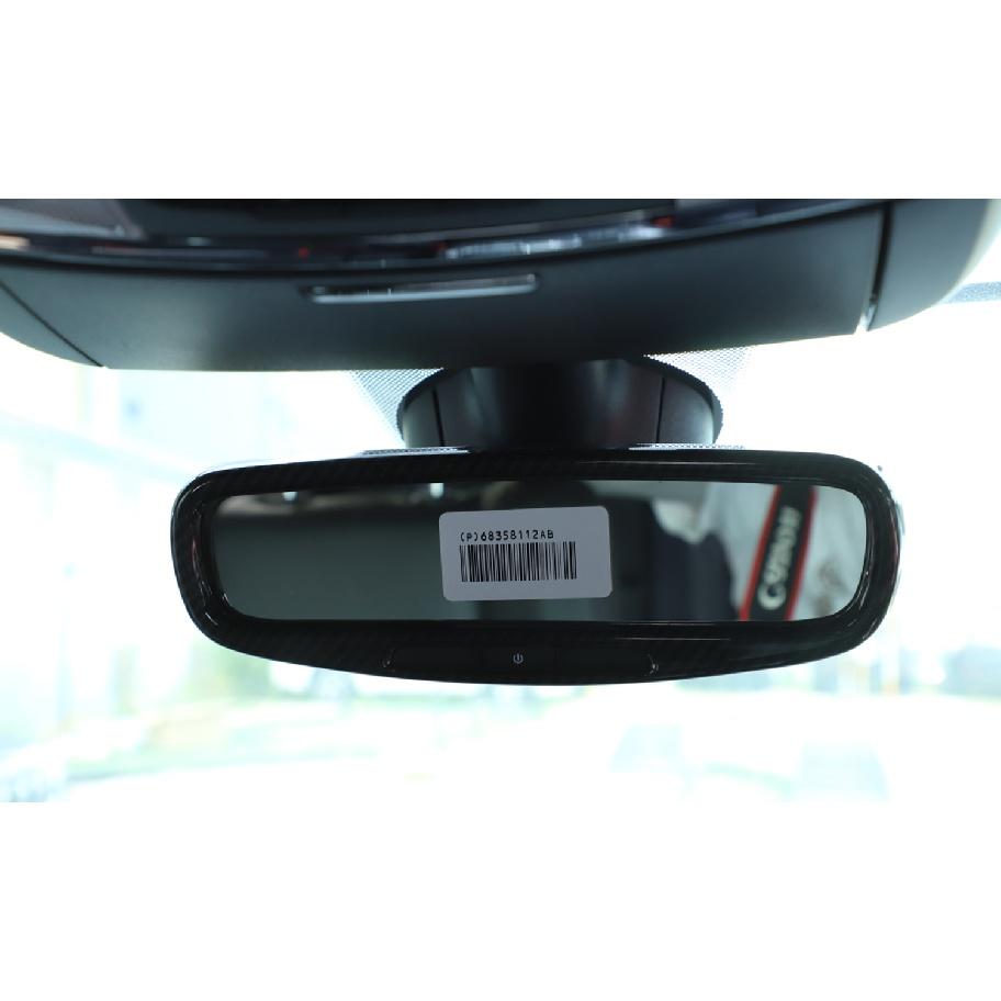 Накладка на рамку зеркала заднего вида, декоративная крышка для Jeep Grand Cherokee WK2 2017 2018 2022, салон автомобиля