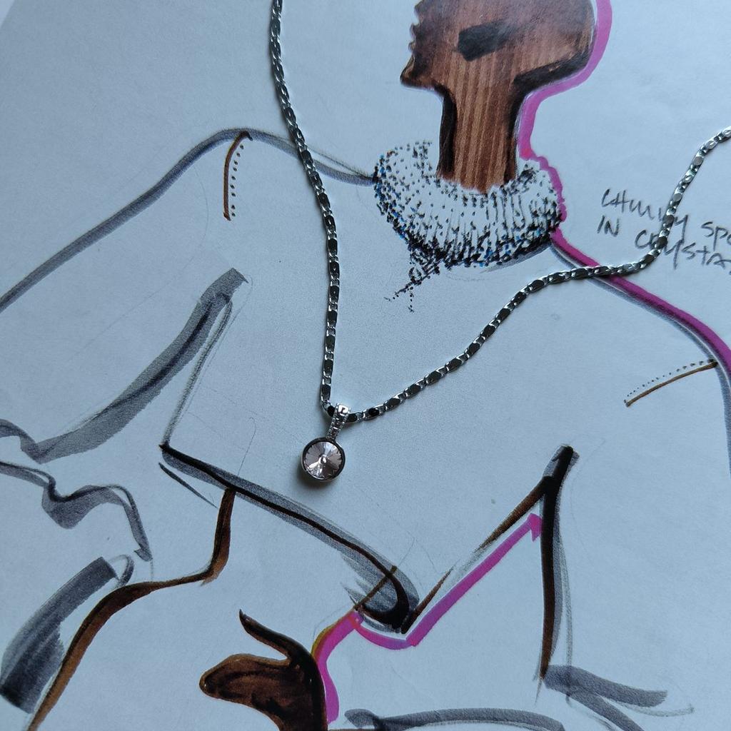 Silver Pendant with Cubic Zirkonia (60002293)