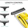 Мужская электрическая умная машинка для стрижки волос с ЖК-цифровым дисплеем, бытовая мини-портативная перезаряжаемая машинка для стрижки волос, изысканная резная электрическая машинка для стрижки