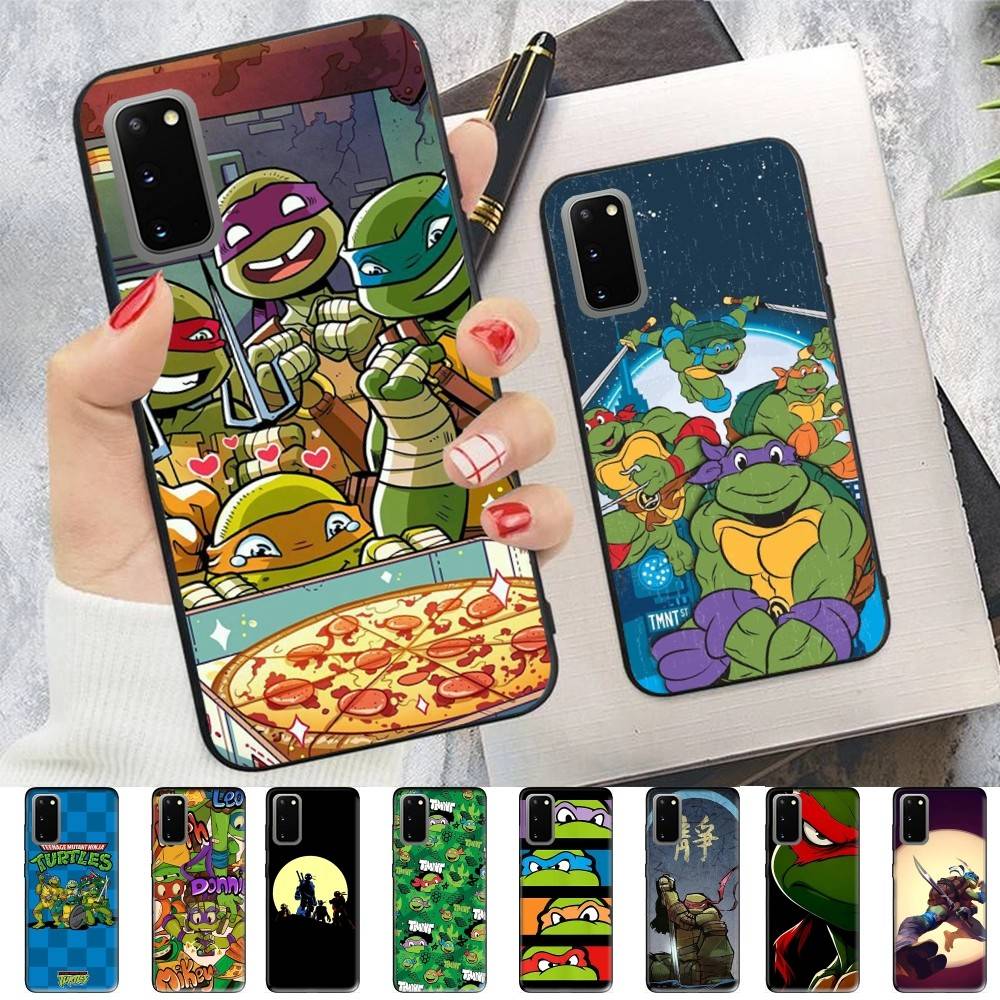 Animated N-Ninja T-Turtles TV Phone Case For Samsung S 24 Fe 25 Ultra Plus 20 Lite 21 30 22 23 24 22 Ultra 5G Fundas
