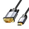 Позолоченный HDMI-совместимый VGA-кабель, совместимый с PS3, ПК, монитором, проектором, компьютером