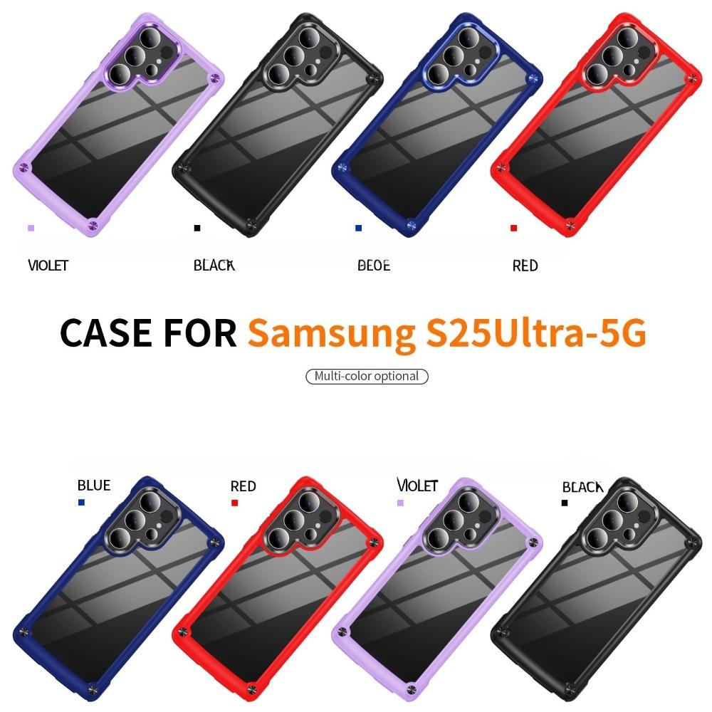 Прозрачный чехол для Samsung Galaxy S25 Ultra S24 S23 S22 S21 Plus S20 FE A56 A36 A16 A06 A55 A35 A05 A05S A54 A34 Защитный чехол
