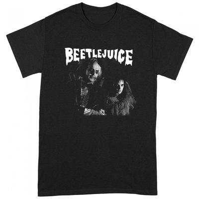 Beetlejuice Монохромная футболка унисекс для взрослых