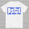 May The Be With You Cotton Summer Casual Cool Loose T-Shirt
