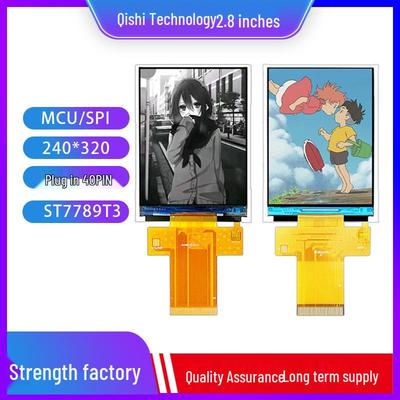 2,8-дюймовый IPS LCD TFT дисплей, разрешение 240x320, 40-контактный разъем для умного дома.