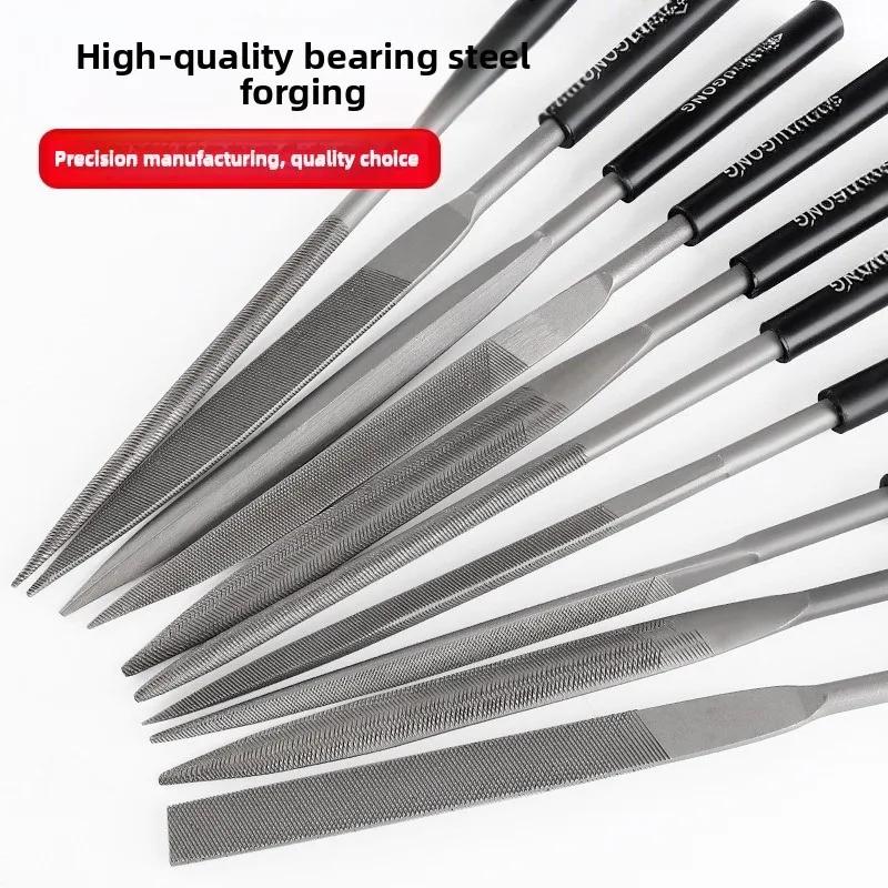 10 шт. 140 мм Набор мини-надфилей DIY Деревянная рашпиль Надфиль Ювелирная полировка Резьба Алмазный напильник Удобные инструменты Керамические изделия