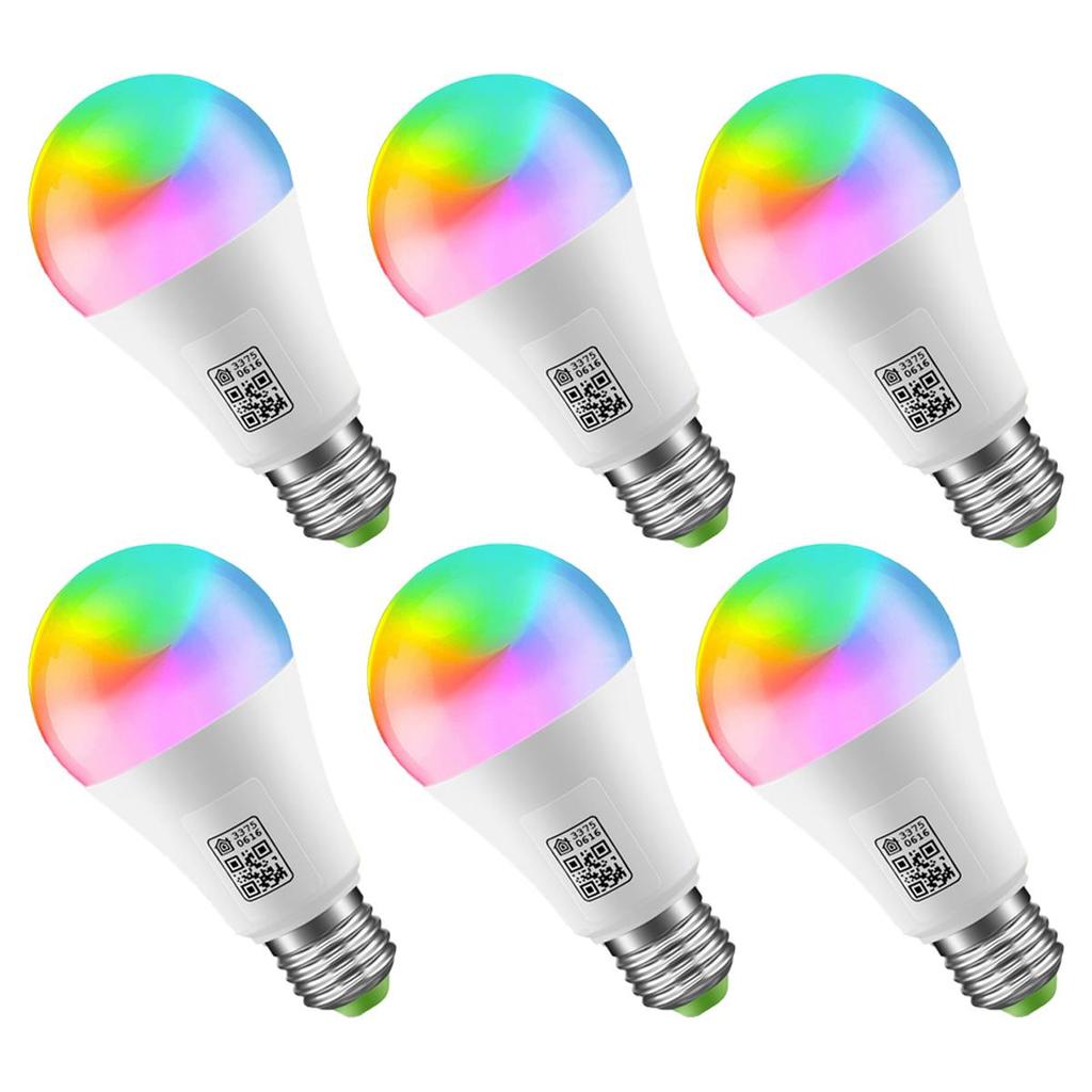 Homekit WIFI LED Smart Lamp 9W RGB RGBW Dimmable Siri Voice Control Smart Home Bulb Work With Alexa Google Assistant