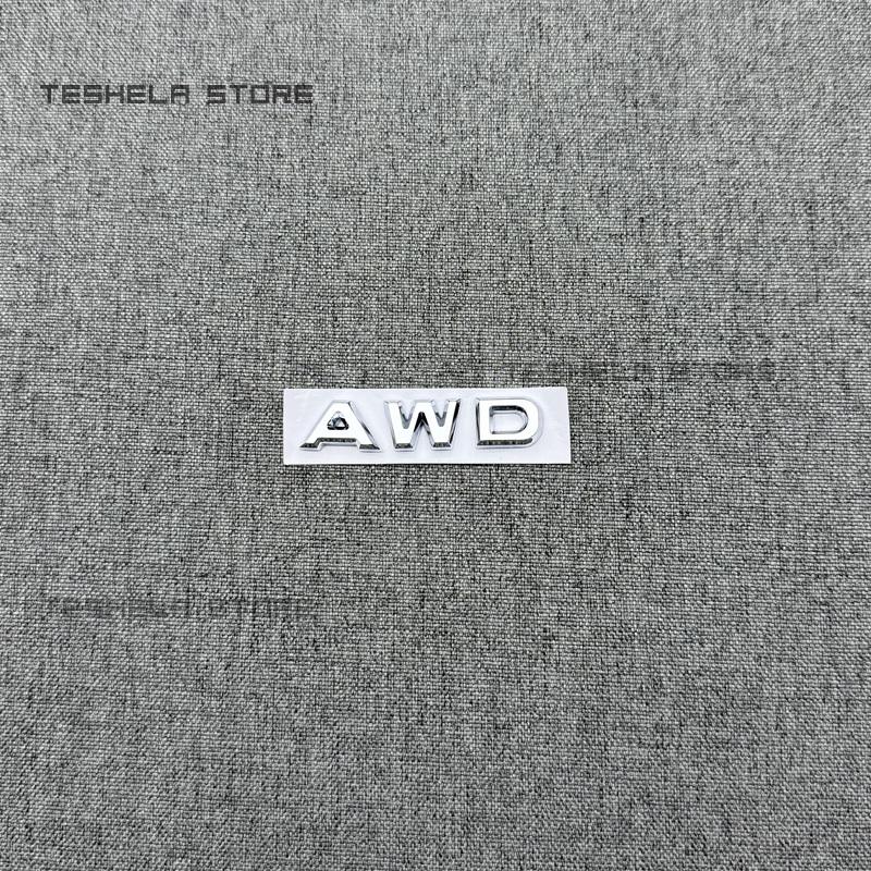 3D ABS AWD Emblem Letters Car Rear Trunk Sticker For MAZDA CX-5 CX-4 AXELA ATENMA MAZDA3 CX-60 CX-90 MAZDA6 Accessories
