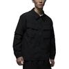 Jordan SS23 Тканая практичная куртка Мужская Верхняя одежда Черный DV7694-010