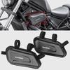 Для Honda Rebel CMX 250 300 500 1100 Мотоцикла Боковая Рамная Сумка Сумки для Инструментов Жесткий Кейс Водонепроницаемая Сумка для Хранения Rebel500 Rebel1100