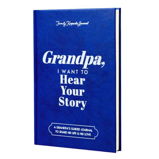 Yousheng Dad I Want to Hear Your Story Journal Мягкий на ощупь блокнот из искусственной кожи Плотная бумага Непроливающийся дизайн блокнот для записей